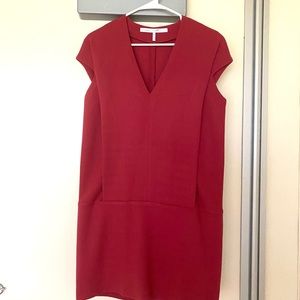 Victoria Beckham red dress
